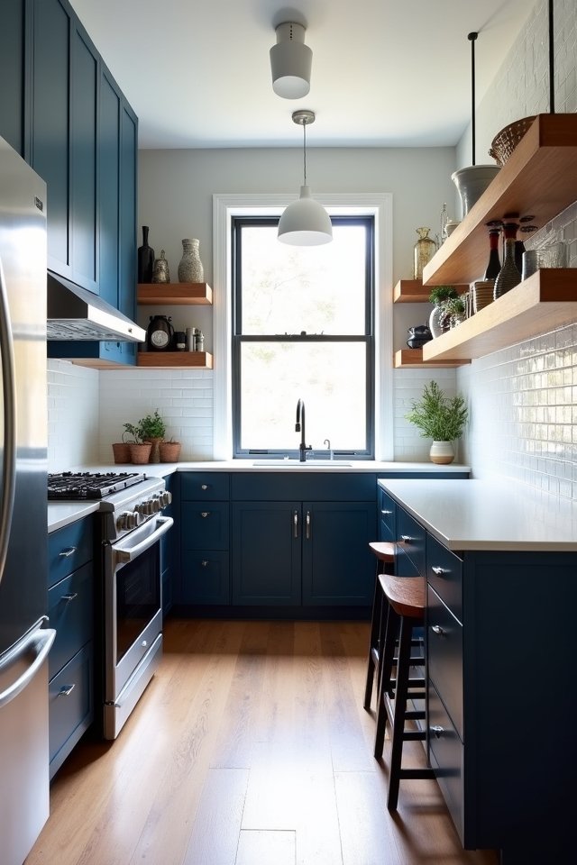 efficient galley kitchen design