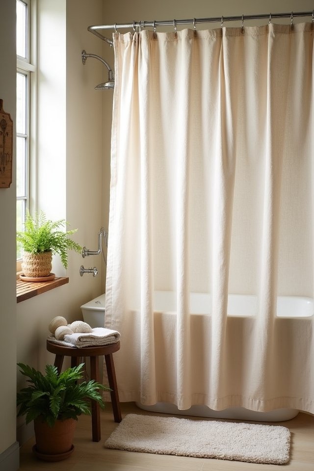 effortlessly chic linen curtains