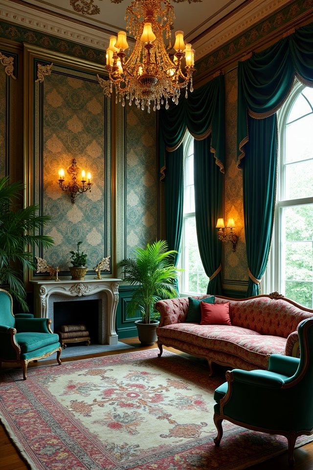 elaborate wallpaper design options