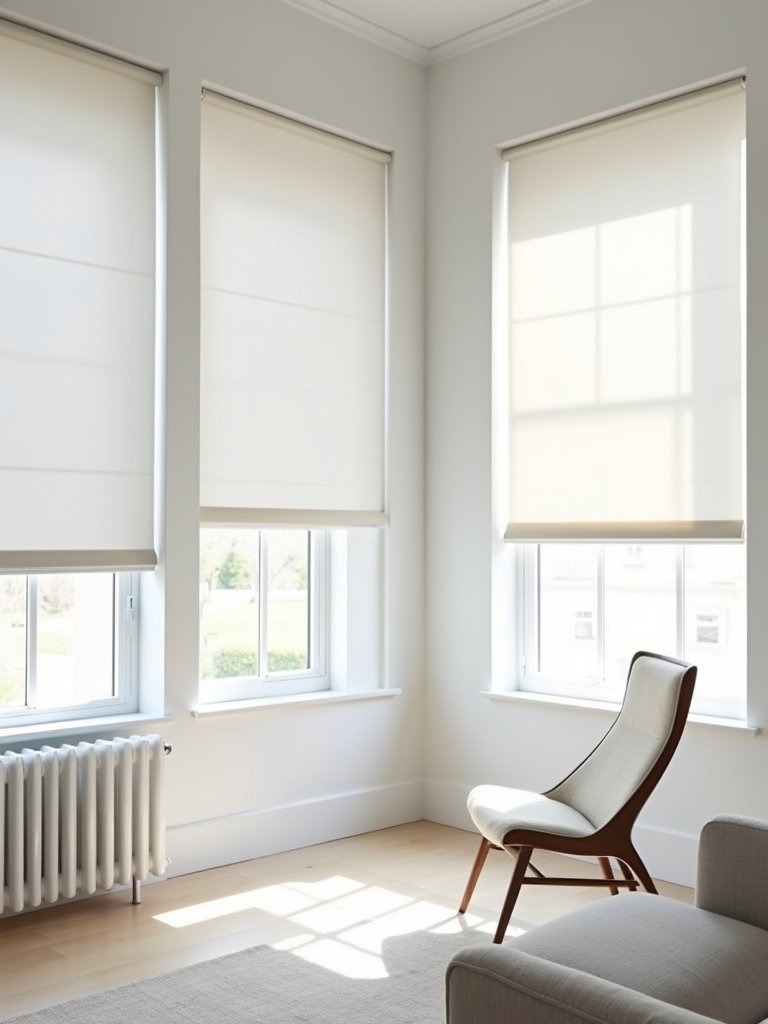 elegant and practical window treatment
