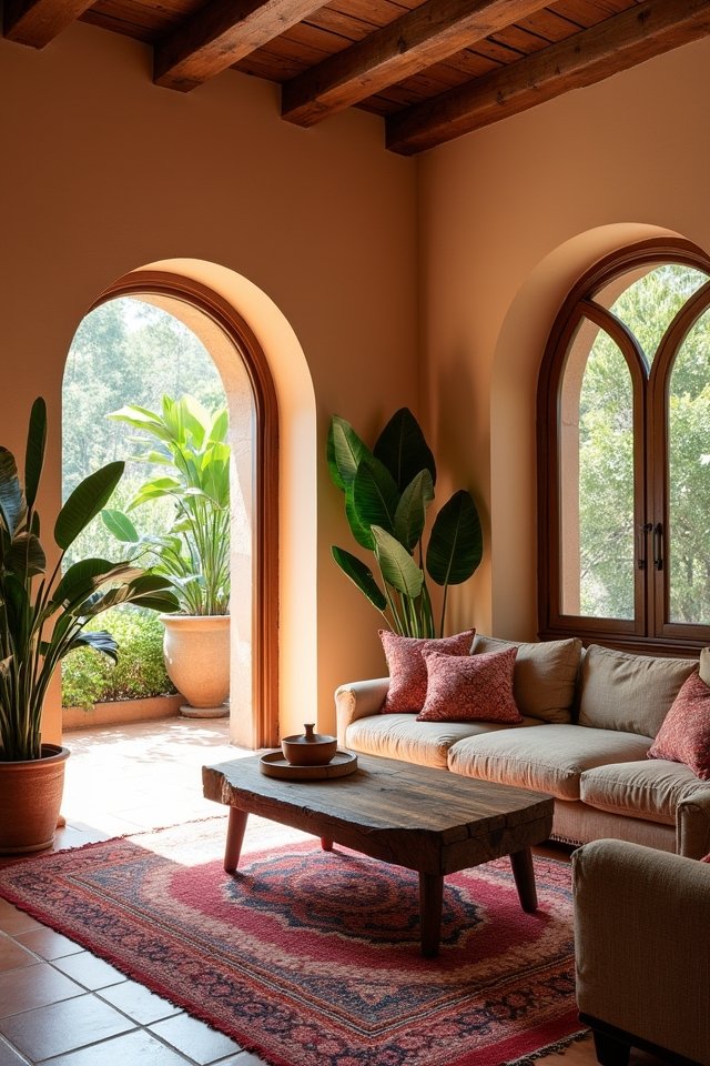 elegant arched design features
