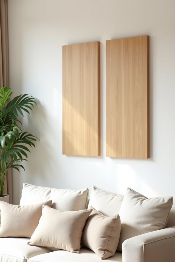 elegant bamboo wall art
