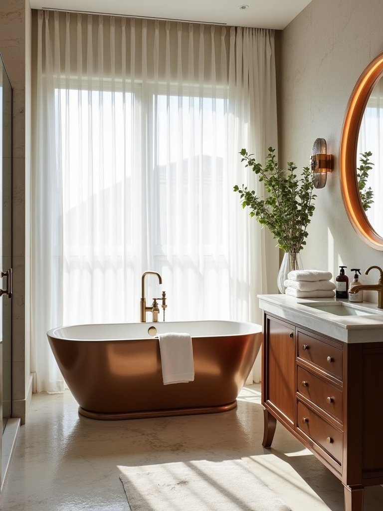 elegant bathroom fixtures selection