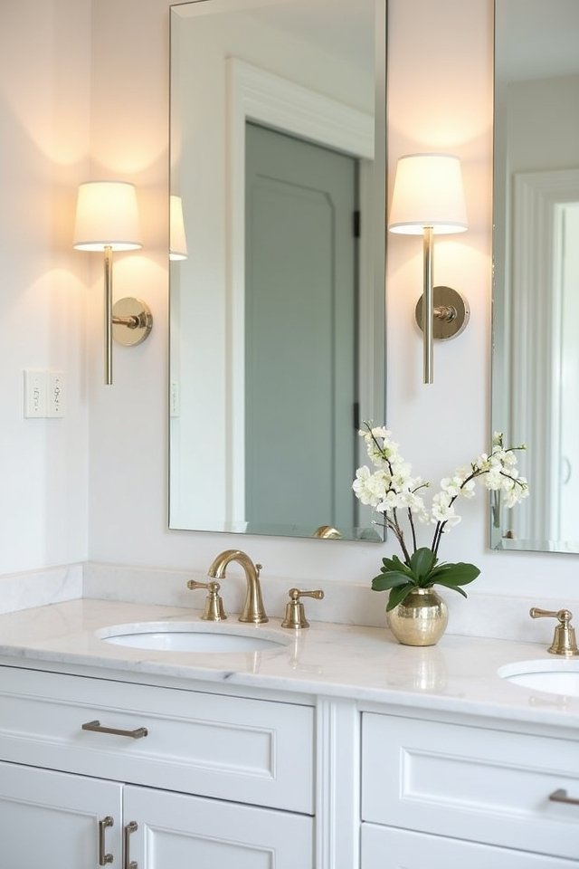 elegant bathroom lighting fixtures