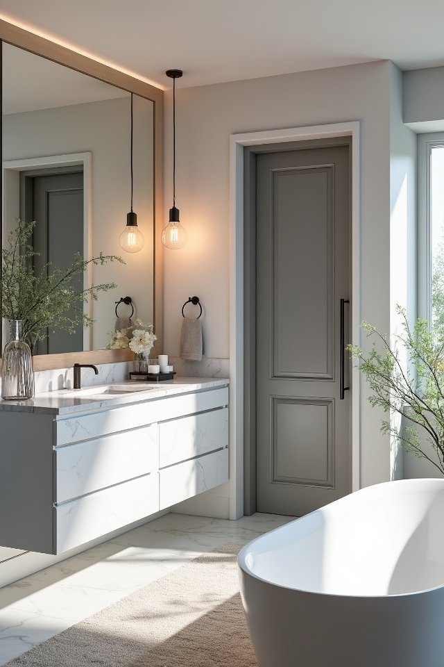elegant bathroom lighting ideas