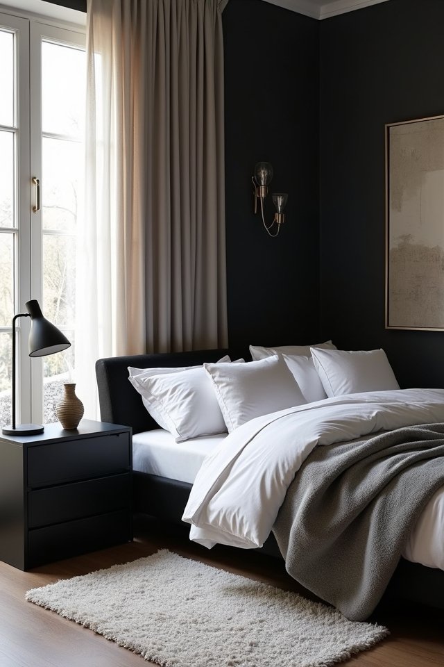 elegant black and white