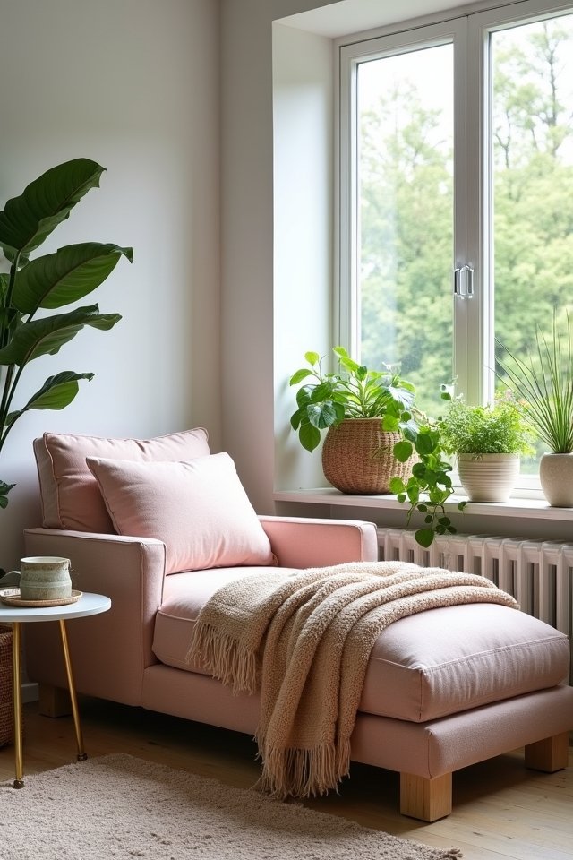 elegant chaise lounge relaxation