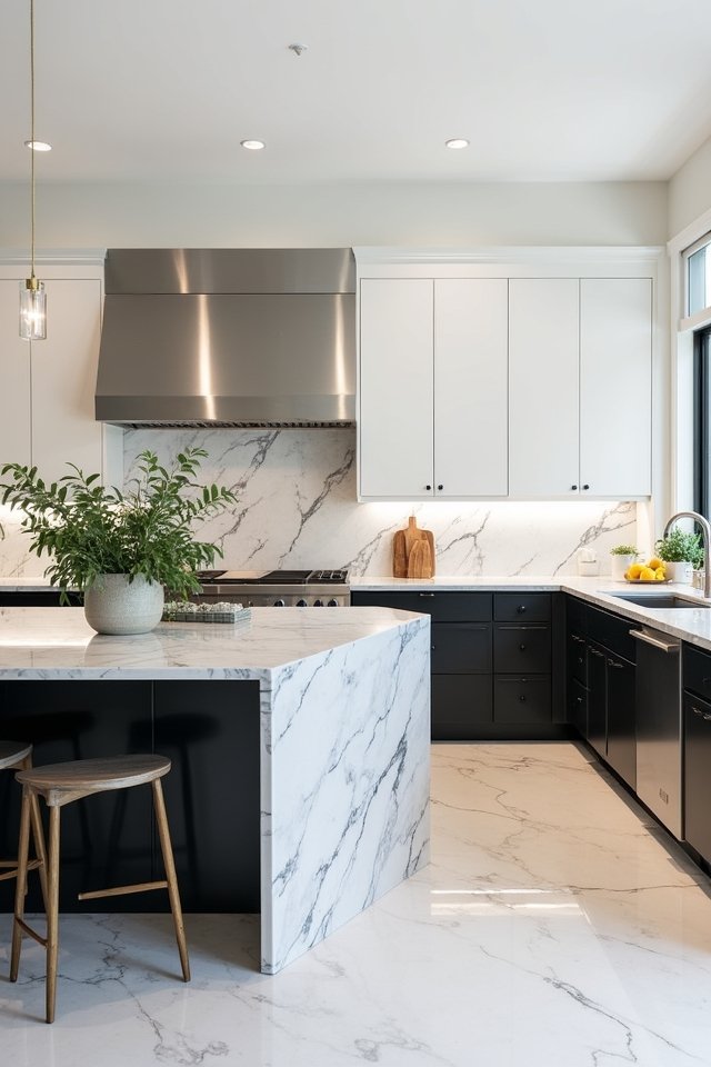 elegant charcoal and white