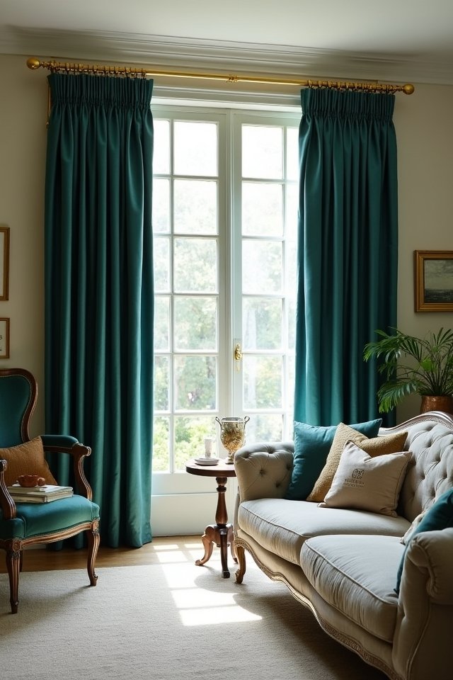 elegant classic window treatments