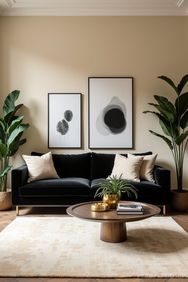 elegant color contrast techniques