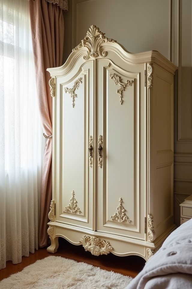 elegant countryside charm cupboard