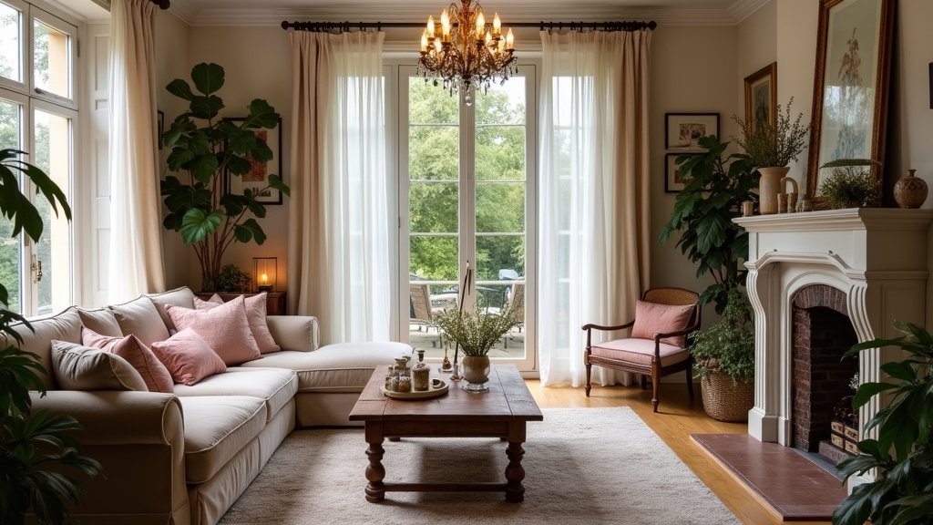 elegant cozy living spaces