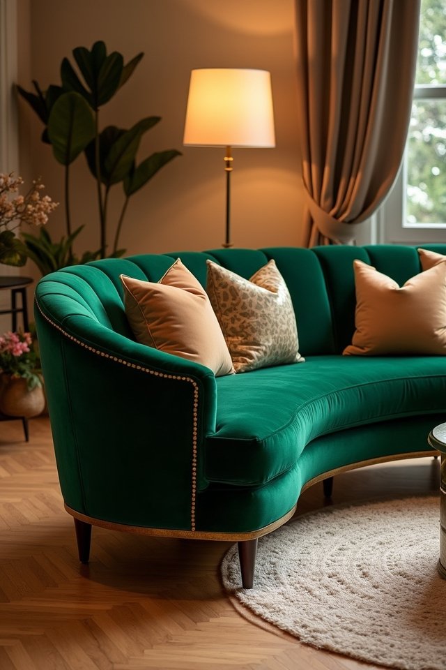 elegant cozy vibrant centerpiece
