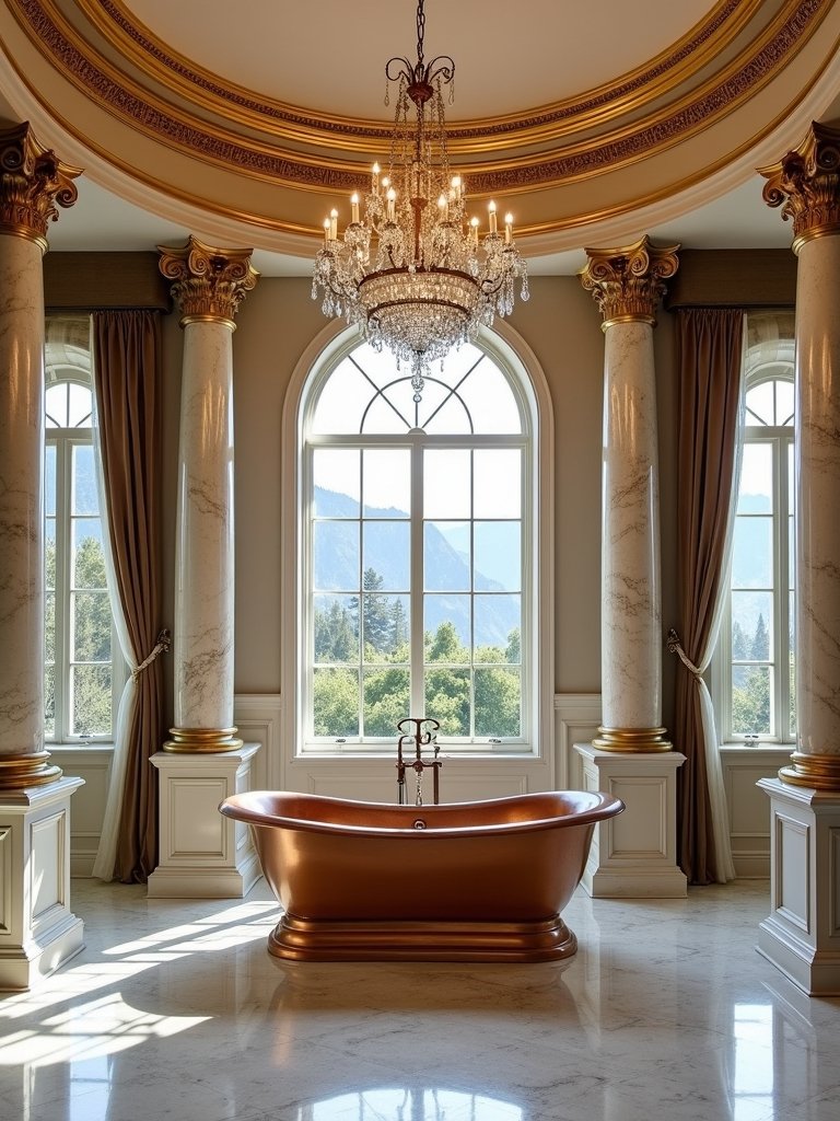 elegant crown molding features