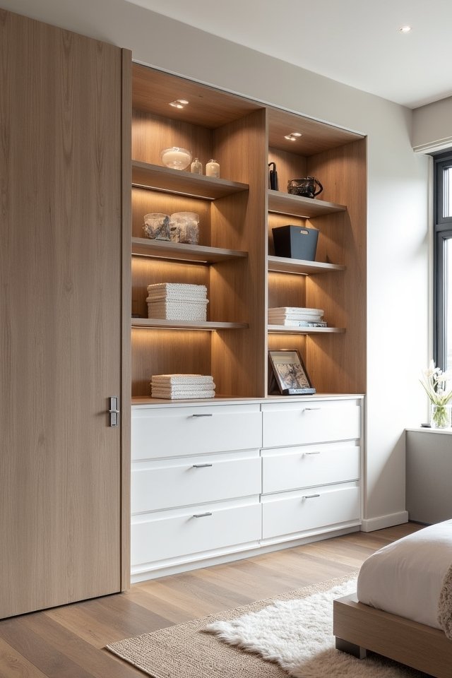 elegant custom shelving solutions