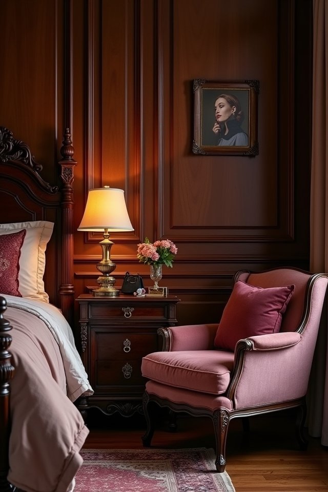elegant dark wood furniture