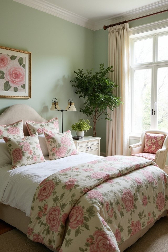 elegant floral home decor