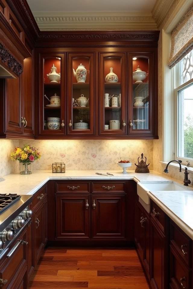 elegant functional kitchen cabinets