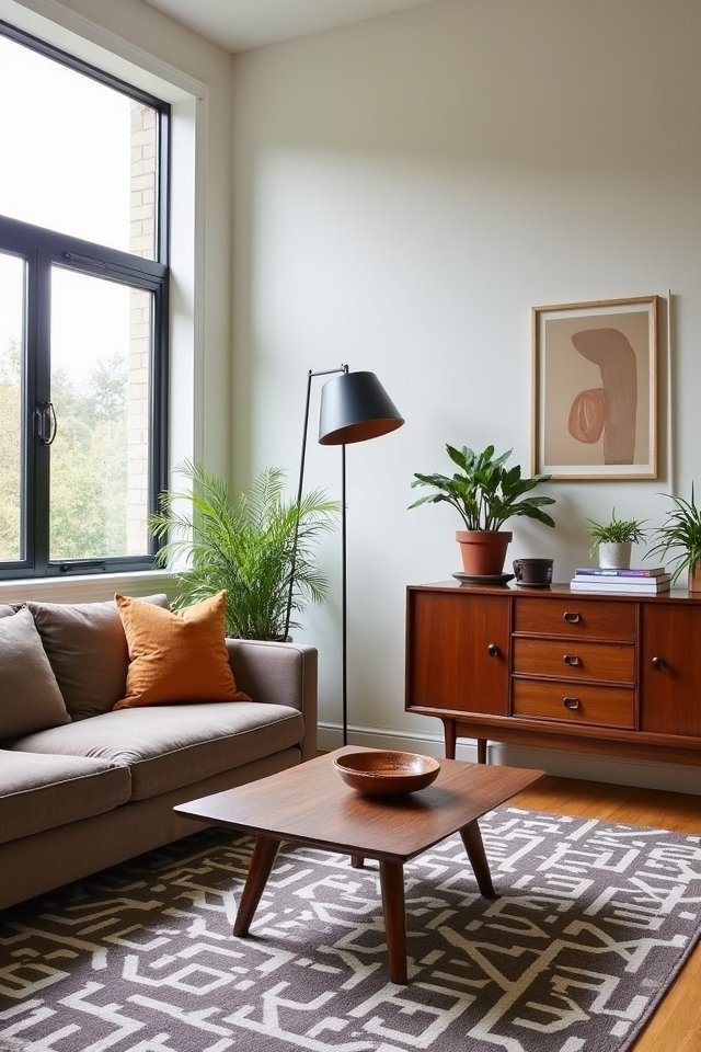 elegant functional mid century design