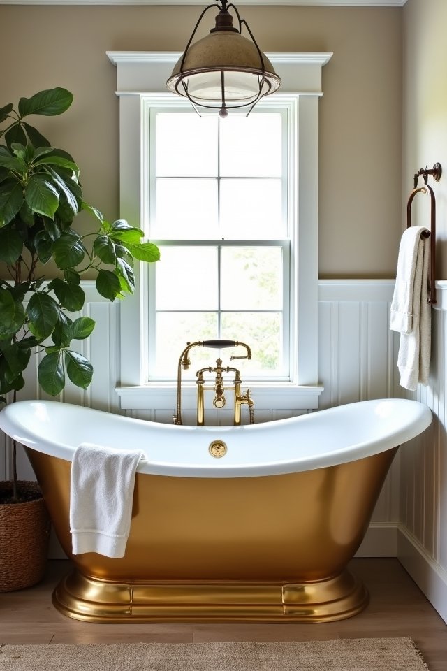 elegant gold bathtubs oasis