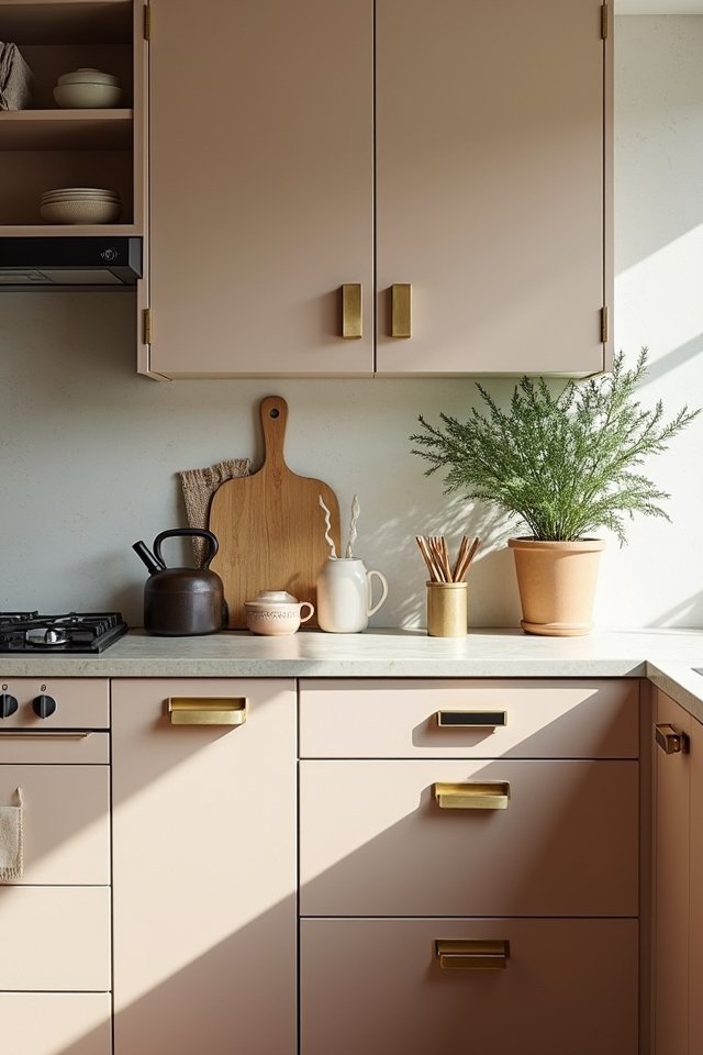 elegant hardware transforms kitchens
