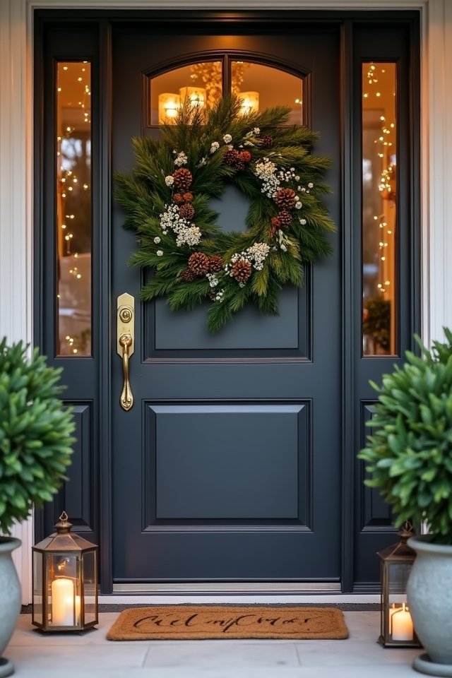 elegant holiday wreath ideas