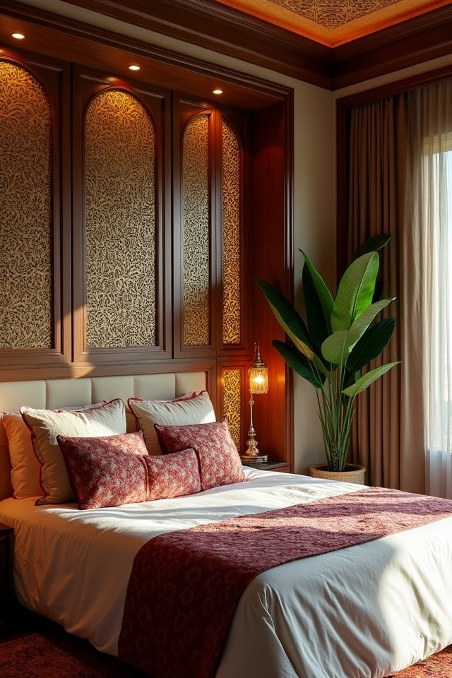 elegant jaali room dividers