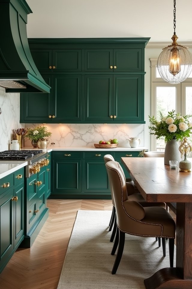 elegant jewel tones balance