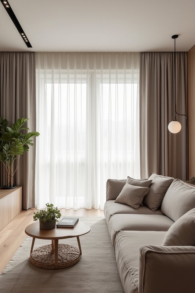 elegant kitchen curtain divisions