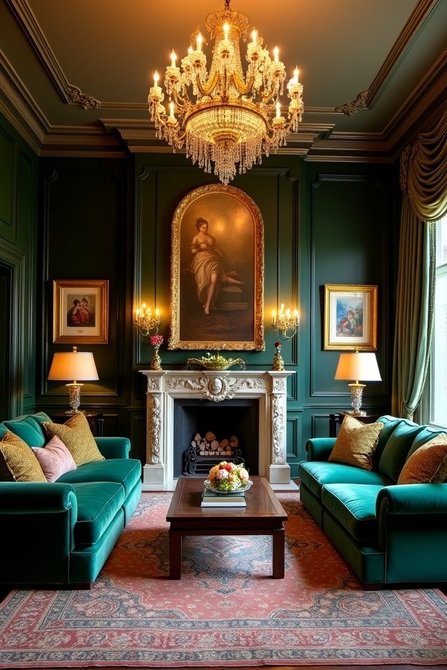 elegant lighting creates coziness