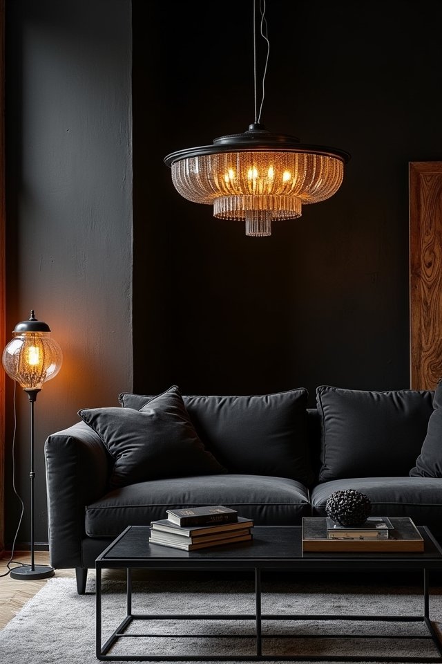 elegant lighting enhances ambiance