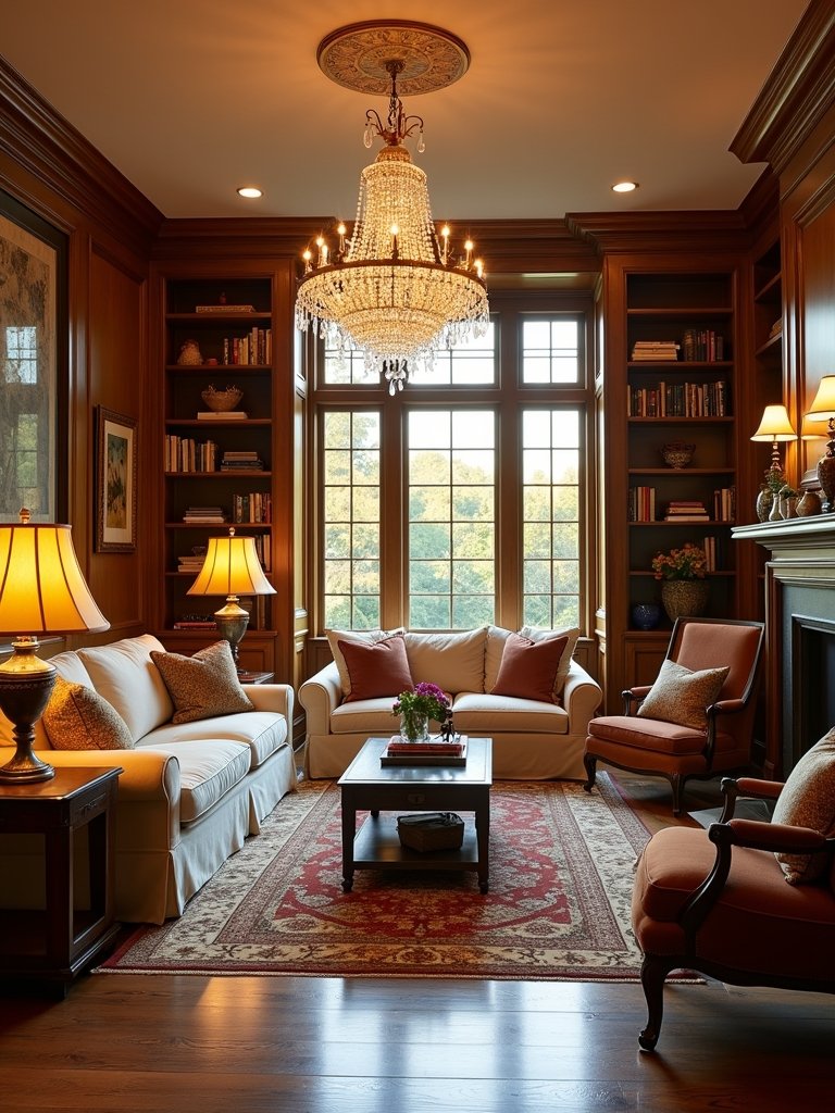 elegant lighting enhances ambiance