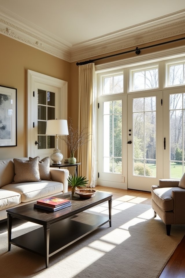 elegant living room transformation