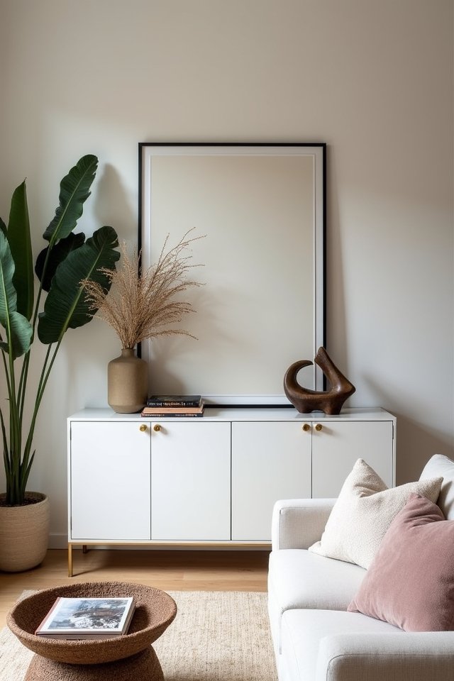 elegant media console design