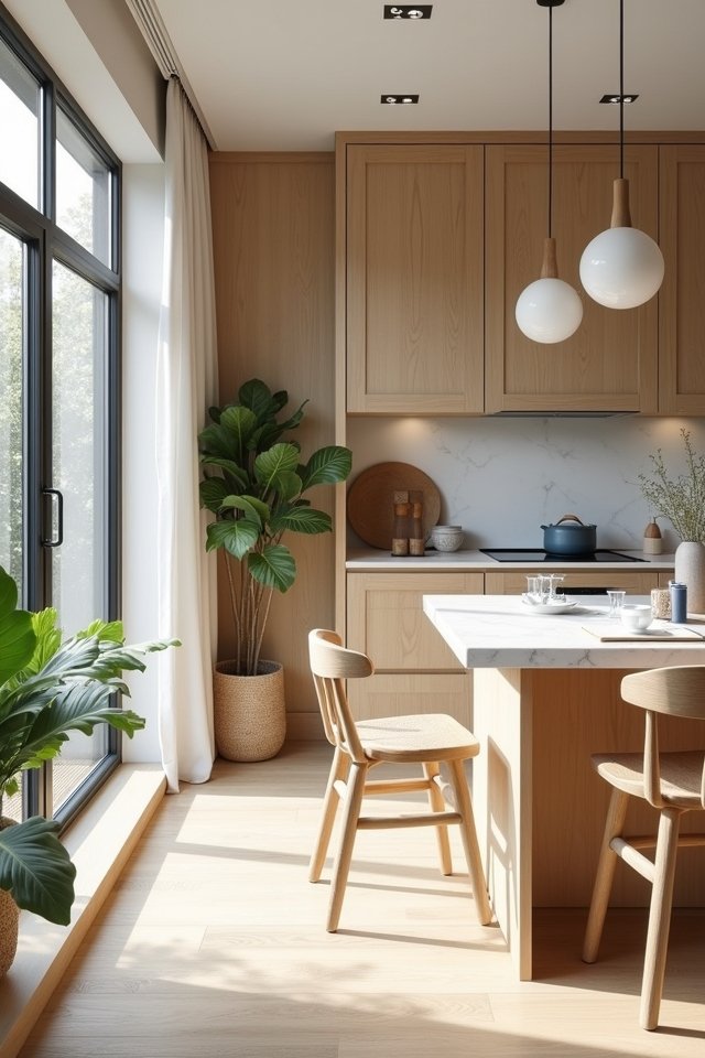 elegant minimalist kitchen design