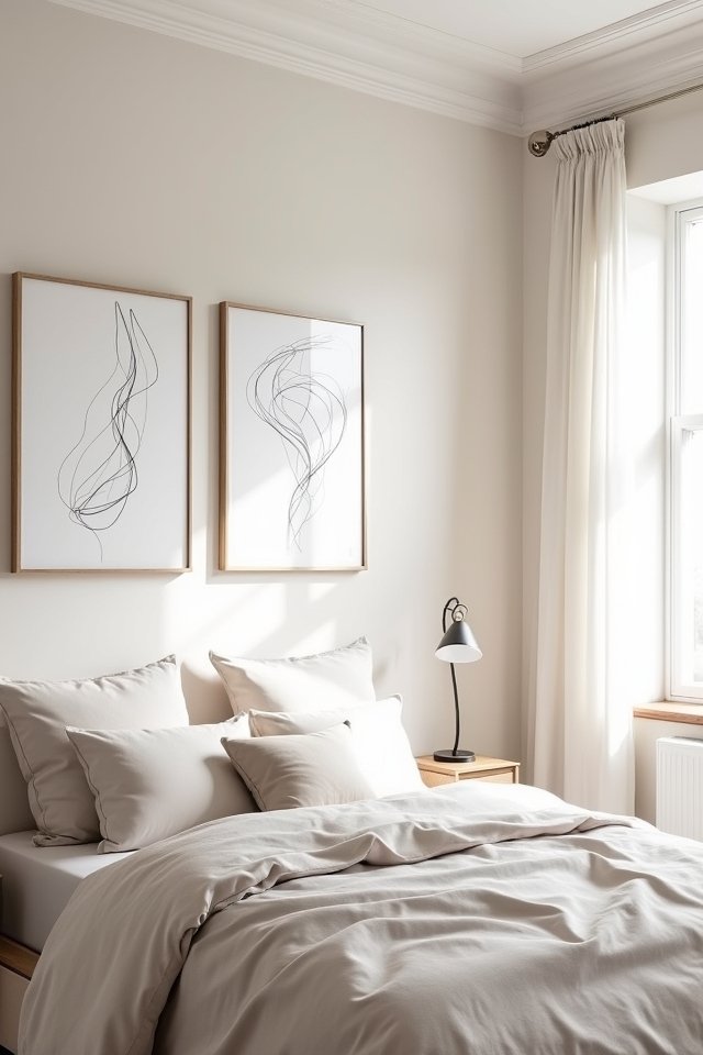 elegant minimalist line art