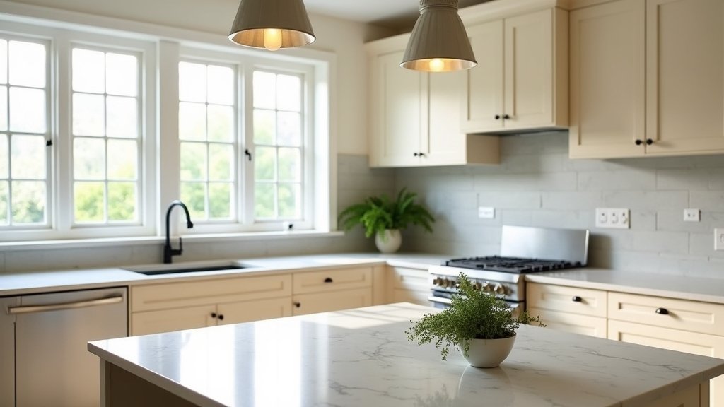 elegant neutral kitchen designs