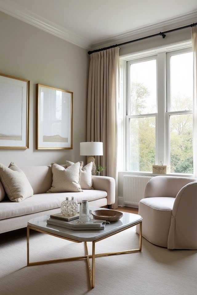 elegant neutral wall art