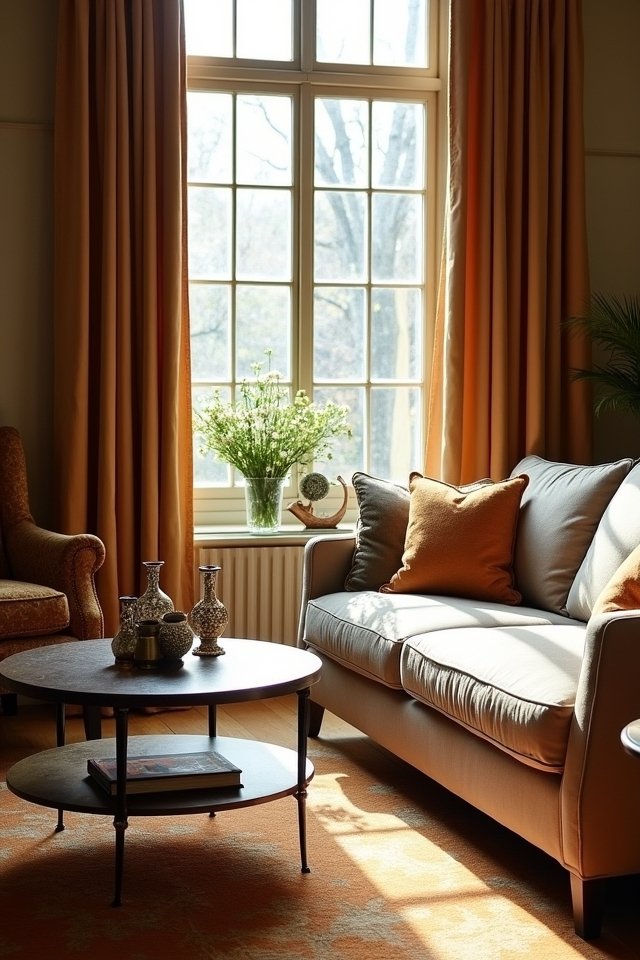 elegant pinch pleat curtains