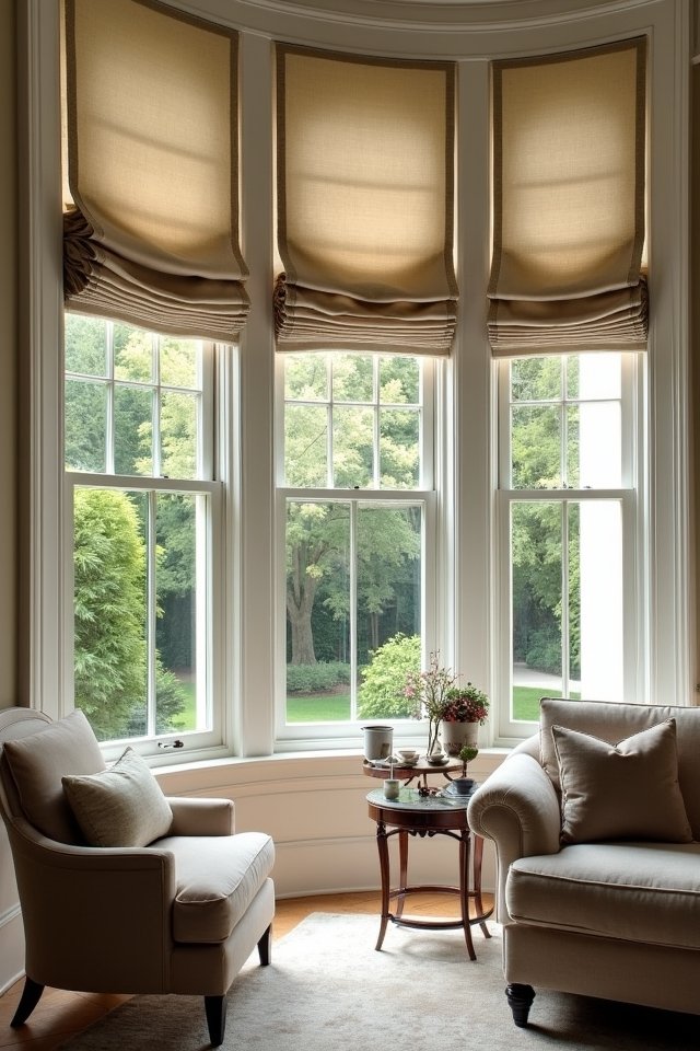 elegant roman shade transformations