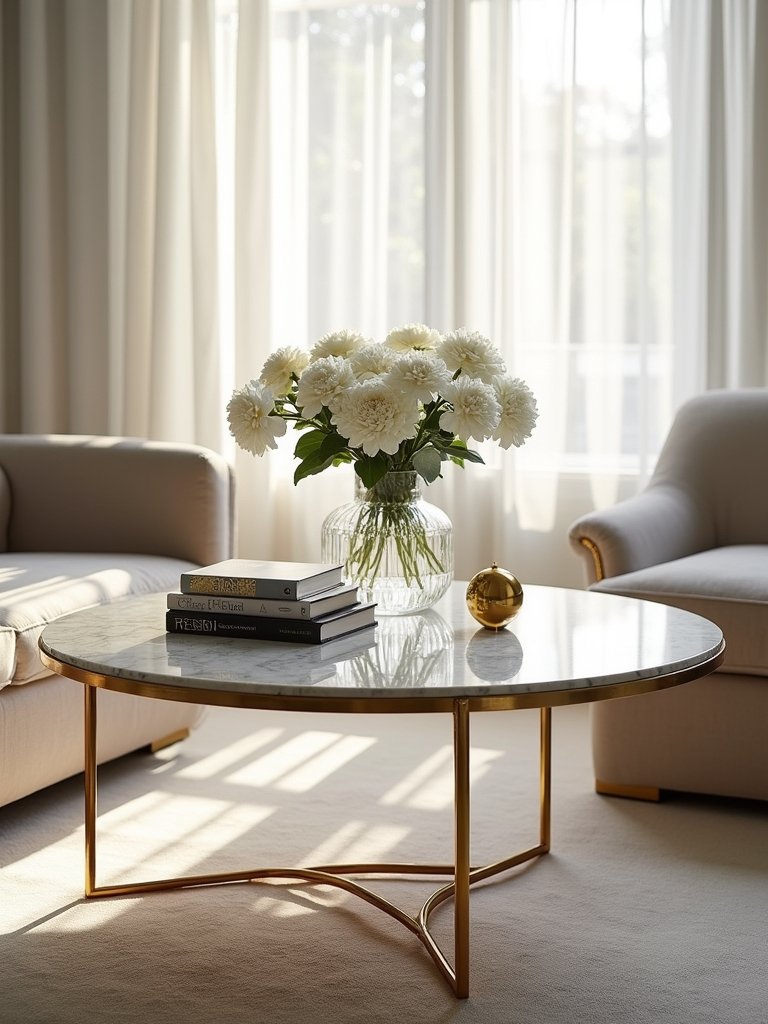 elegant round table charm