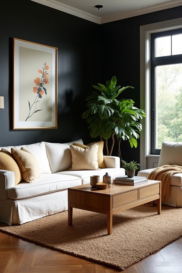 elegant sanctuary in black