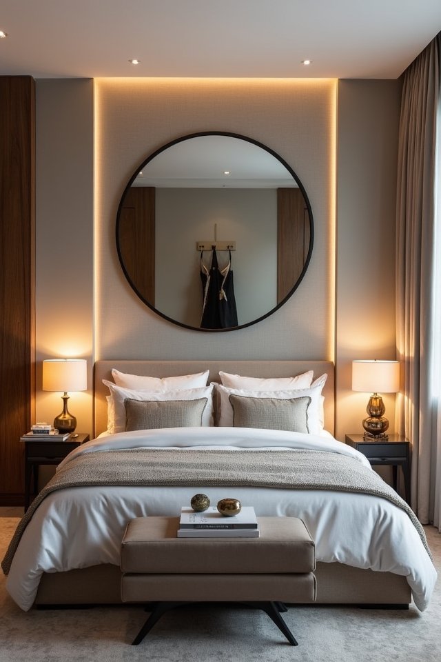 elegant statement mirrors enhance