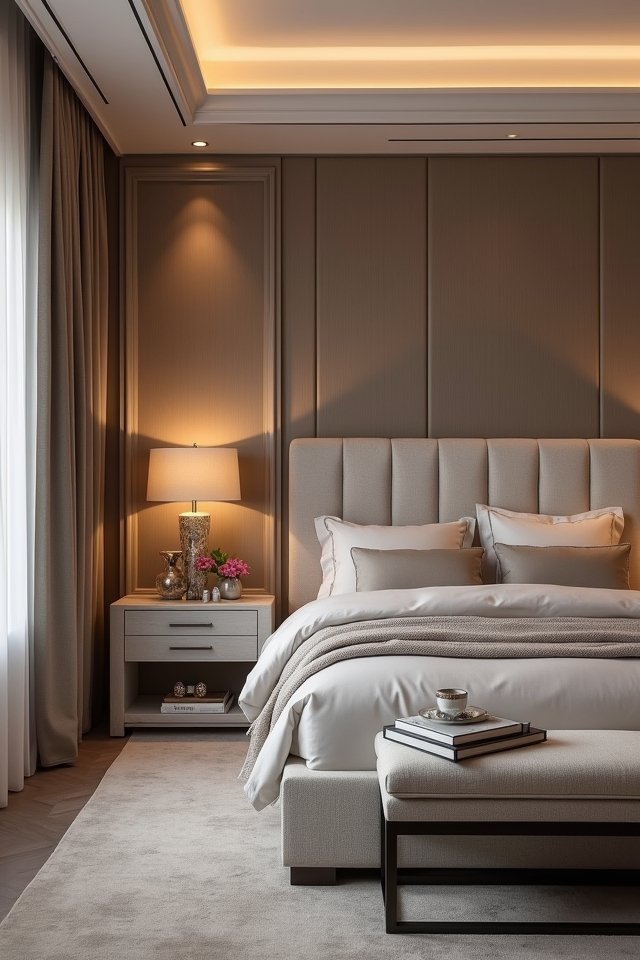 elegant storage headboards elevate