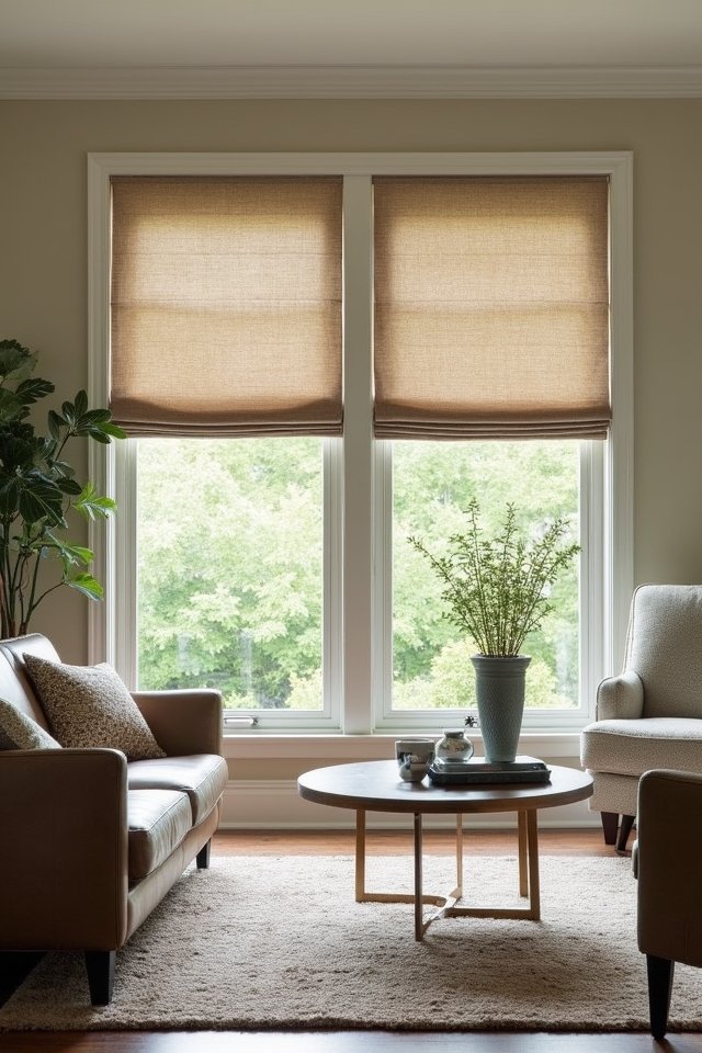 elegant tailored window treatments