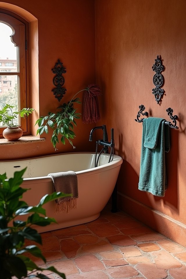 elegant towel bar ideas