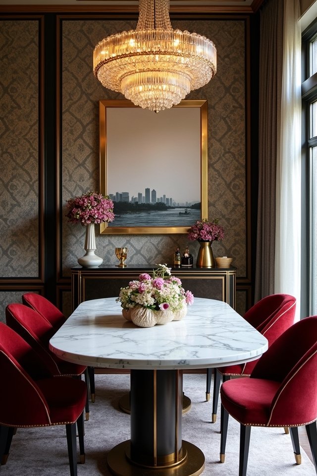 elegant vibrant dining experience