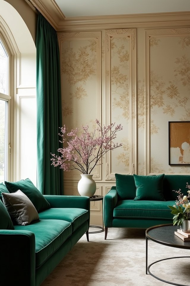 elegant wallpaper transforms spaces