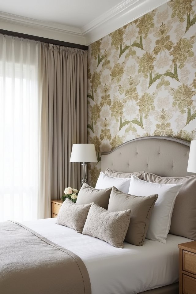 elegant wallpaper transforms spaces