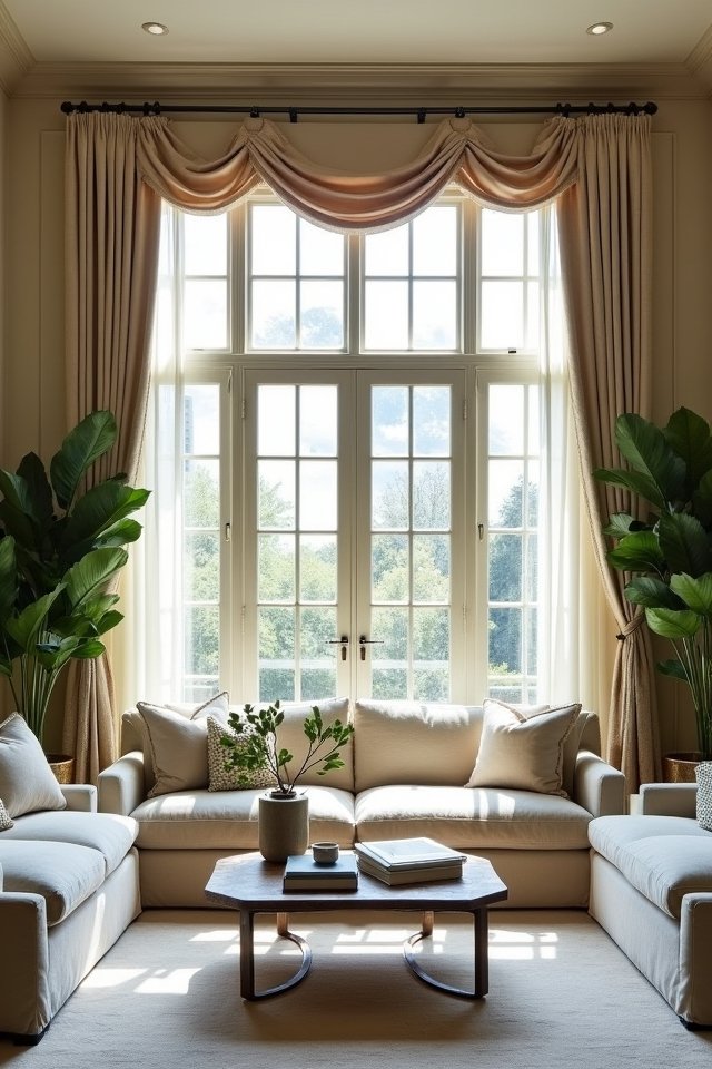 elegant window treatments enhance